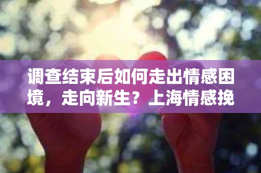 调查结束后如何走出情感困境,走向新生?上海情感挽回婚姻公司给出的专业建议 调查结束后如何走出情感困境,走向新生?上海情感挽回婚姻公司给出的专业建议
