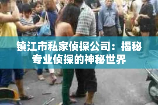 镇江市私家侦探公司：揭秘专业侦探的神秘世界