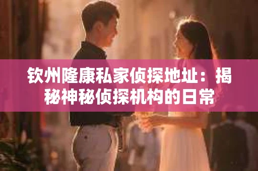 钦州隆康私家侦探地址：揭秘神秘侦探机构的日常