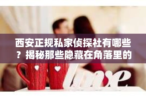 西安正规私家侦探社有哪些？揭秘那些隐藏在角落里的神秘力量